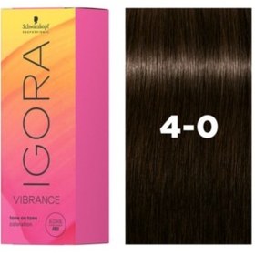 Resim Igora Vibrance Amonyaksız Saç Boyası 60ml - 4.0 Kahve 