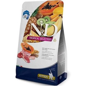 Resim ND Kitten Tropical Selection Kuzu Etli Yavru Kedi Maması 1,5 Kg 