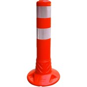 Resim İleri Trafik Eko Trafik Delinatörü 45 x 8 cm, Esnek Duba 