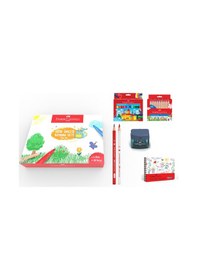Resim Faber-Castell Okul Öncesi Jumbo Boyama Seti 6 Parça - Renkli İlk Boyama Deneyimi 