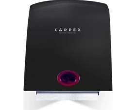 Resim Carpex Sensörlü Kağıt Havlu Makinesi Havlu Dispenseri Siyah 