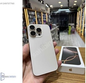 Resim Apple iPhone 16 Pro İkinci El TR | 128 GB | Çöl Titanyum 
