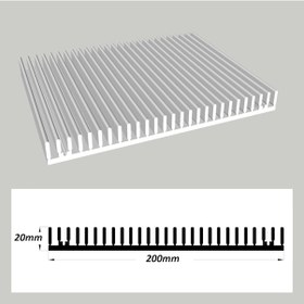 Resim Lp-563 Alüminyum Led Soğutucu 