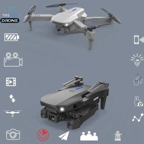 Resim 720P Kameralı Drone E88 Katlanabilir Uzaktan Kumandalı App Destekli Quadcopter 