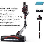 Resim TEFAL X-Force Flex 8.60 Max Dikey Süpürge - Evcil Hayvan, Mop ve Kırılma Özellikli 