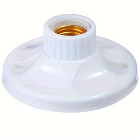 Resim E27 İpli Taban, Plastik Tavan Montaj Donanımı, Endüstriyel Parçalar, Dayanıklı ve Kolay Kurulum 