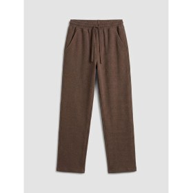 Resim LC Waikiki Lcw Kids Kahverengi Beli Lastikli Armürlü Erkek Çocuk Pantolon 