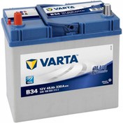 Resim Varta Blue Dynamic B34 Ters Kutup 12 V 45 Ah 330 CCA Akü 