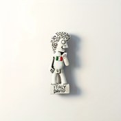 Resim 1 adet İtalyan Tarzı Reçine David Heykeli - Canlı Renklerle Manyetik Buzdolabı Dekoru, Mutfak ve Yemek Odası için Yaratıcı 3D Tasarımı, Ev veya Seyahat için Benzersiz Hediye, Buzdolabı için Manyetikler 