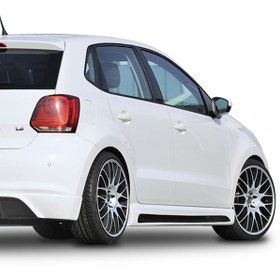 Resim Volkswagen Polo 6R 2010-2017 Yan Marşpiyel Seti Plastik 