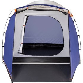 Resim North Pacific Çift Katmanlı Aile Çadırı / 4-6 Kişilik Mavi - Gri 