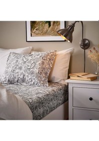 Resim Yastık Kılıfı, Gri-beyaz, 50x60 Cm Gri 