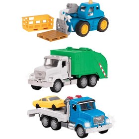 Resim Driven 3'lü Set - Çekici, Teleskopik Yükleyici, Çöp Kamyonu STD - STD / STD 