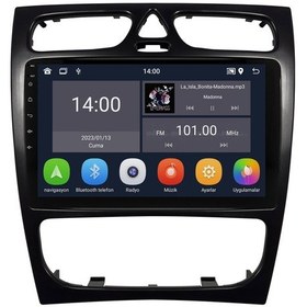 Resim Mercedes C Serisi W209 Android Multimedya Sistemi 2002-2006 Crv-4860xd 9" 