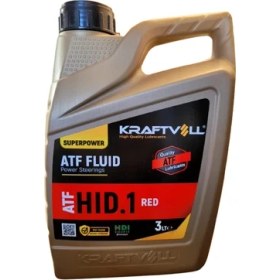 Resim Kraftvool Hidrolik Direksiyon Yağı Kırmızı 3 Litre 
