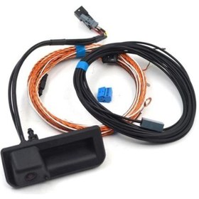 Resim GÜMRÜK BEY Audi A5/S5 (2018–2024) Orijinal Bagaj Açma Kolu + Geri Görüş Kamerası 