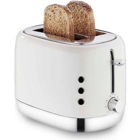 Resim Korkmaz A403-01 Retro 2 Dilim Ekmek Kızartma Makinesi 
