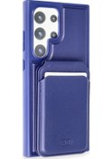 Resim Samsung Galaxy S24 Ultra Hbc-247 Atina Kartvizitli Kapak - Lacivert 