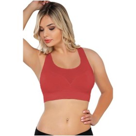 Resim Coral Mı Emay 4027 Seamless Tül Pedli Toparlayıcı Büstiyer Coral Çok Renkli 