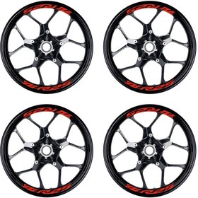 Resim Sellor Yamaha Yzf R25 Yazılı 8Li Jant İçi Yazı Sticker Etiket Neon Turuncu 