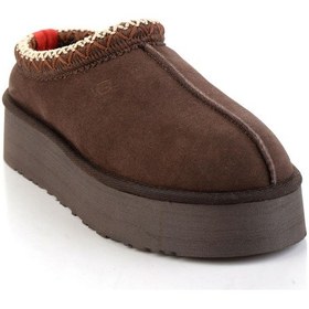 Resim Kahve Kadın Panduf K04502060502 Çok Renkli 