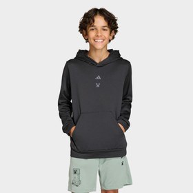 Resim adidas Minecraft Training Çocuk Siyah Sweatshirt (KA0232) 