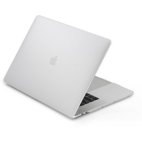 Resim Arabulalaca Macbook Pro 13" A1706 A1708 Mat Doku Kılıf Beyaz 