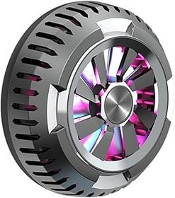 Resim Gatuida 1pc Taşınabilir Akıllı Telefon Soğutucu Yarıiletken Radyatör Düşük Gürültü Dönüş Isı Dağıtımı Rgb Işık Tüm Telefon Ve Tabletlerle Uyumlu 