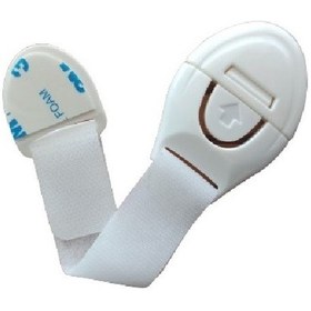 Resim Demet Home Uzunluk Ayarlı Çocuk Çekmece Dolap Güvenlik Emniyet Kilidi 10'lu Çok Renkli 