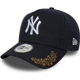 Resim New York Yankees Mlb Tonal Icon Lacivert 9forty Unisex E-çerçeve Ayarlanabilir Şapka-11608 Lacivert 