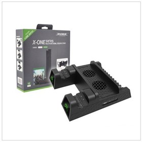 Resim Dobe Xbox One S/X Led Göstergeli Fanlı Şarj Stand 