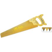 Resim doremodam Sarı Çelik Pala Testere 50 Cm - Ahşap Sap - Lisinya 