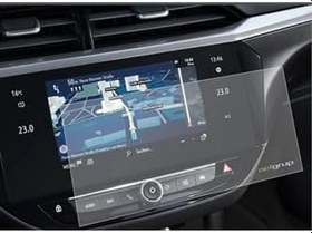 Resim Opel Corsa 7 İnç Navigasyon İle Uyumlu 9H Nano Ekran Koruyucu Multimedya Koruyucu,Şeffaf 