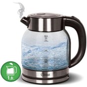 Resim Kiwi KK-3333 1.8LT Cam Kettle Su Isıtıcı 