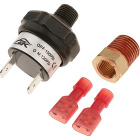 Resim Enjoybuy Yeni 12 Kompresör Hava Tankı Basınç Anahtarı 120 ve 150 Psi Kapalı (Yurt Dışından) 