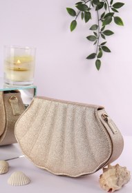 Resim weem bag Elysara EB0185 | KUM SİM ZARİF İNCİ İSTİRİDYE ABİYE ÇANTA 