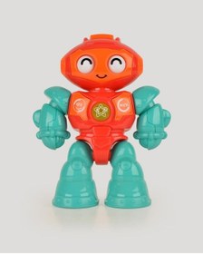 Resim Işıklı Robot Taklit Sesli Çok Fonksiyonlu Mini Robot 
