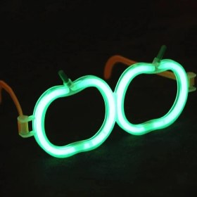 Resim Neon Stick Elma Gözlük Seti 12 Adet 