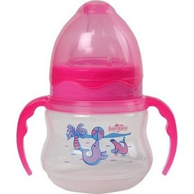 Resim Bambino BE817 Geniş Ağızlı Kulplu Biberon 150 Ml. 
