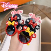 Resim Kadınlar için 1 adet Minnie Mouse Kedi Gözü Moda Gözlüğü - Şık Parti Aksesuarı, Kırmızı ve Siyah Polka Dots Detayları ile, Çoklu Stil Seçeneği Mevcut, Mükemmel Okula Dönüş Hediyesi 