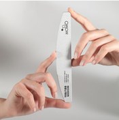 Resim Protez Tırnak Kağıt Törpü, 100/180 Yarım Ay Gri Tırnak Törpüsü 