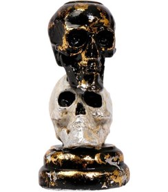 Resim Suntek Ev Dekorasyonu, Mezarlık Şöminesi İçin Kafatası 6,3 Cm X 6,3 Cm X 18,2 Cm 