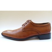 Resim Destino Erkek Deri Taba Renk Bağcıklı Klasik Ayakkabı 