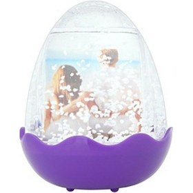 Resim Küçük Mor Yumurta Kar Küresi 5043Mob 