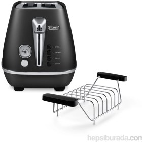Resim DeLonghi Distinta CTI2103.BK Ekmek Kızartma Makinesi 900W İki Dilim Kapasiteyle Şık Siyah Tasarım 