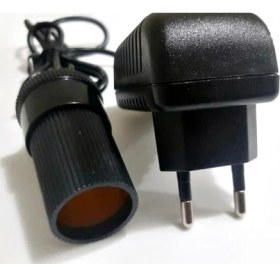 Resim Esranın Dünyası Yatak Pompa Adaptörü Çakmak Adaptörü Araç Çakmaklık Çevirici Ev Tipi 24W/2A/12V 