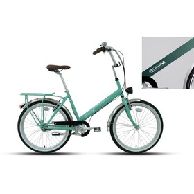 Resim Carraro Poni24 24 Jant 45 Cm 3-V VB Yeşil-Mavi-Mor-Beyaz-Bukalemun Şehir Bisikleti 