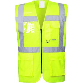 Resim Genel Markalar CEPLİ LÜX YÜKSEK GÖRÜNÜRLÜKLÜ REFLEKTÖRLÜ FOSFORLU İKAZ YELEĞİ 