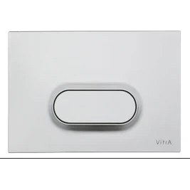 Resim VitrA Loop O Önden Tek Basmalı Kumanda Paneli Mat Krom 