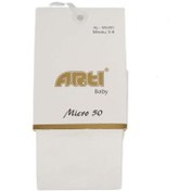 Resim Artı Micro Külotlu Muz Çorap 300178 Beyaz 